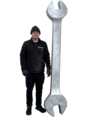 2.3 Metre Spanner Props, Prop Hire