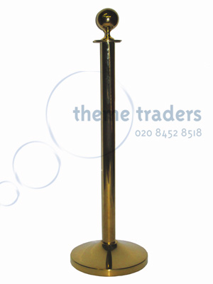 Gold Stanchion Props, Prop Hire