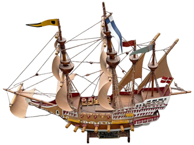 Handmade Model of a Galleon Props, Prop Hire