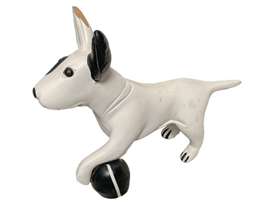 Dog on Ball Statue Props, Prop Hire