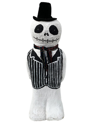 Haunted Halloween Snowman Statue Props, Prop Hire