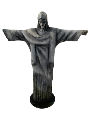 Graveyard Jesus Statue Props, Prop Hire