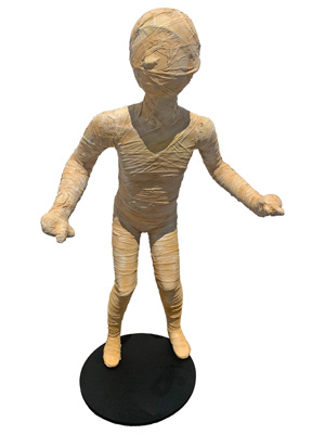 Voodoo Mummified Child Statue Props, Prop Hire