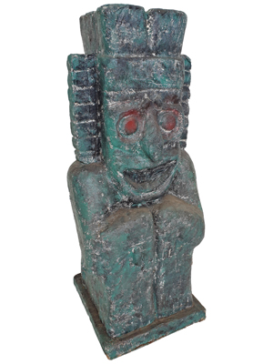 Primitive Aztec Gods Props, Prop Hire