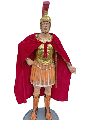 Full Size Centurion Roman Statue Props, Prop Hire