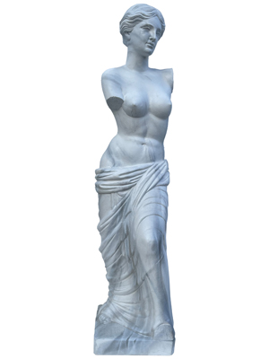 Aphrodite Statue Marbled Props, Prop Hire