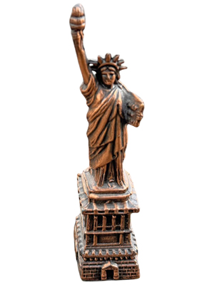 Desktop Bronze Statue of Liberty Props, Prop Hire