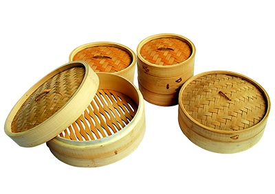 Assorted Sizes Bamboo Steamers Props, Prop Hire