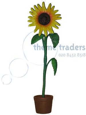 6ft Sunflowers Props, Prop Hire