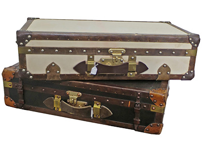 Wooden Suitcase Props, Prop Hire