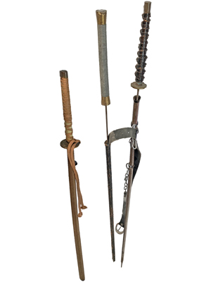 Samurai Swords Props, Prop Hire