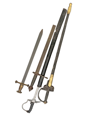 Swords Miscellaneous Props, Prop Hire