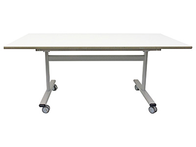 Grey Metal Frame Folding Table Props, Prop Hire