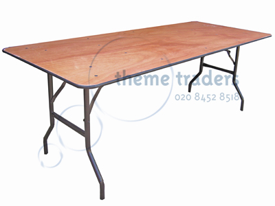 Rectangular Trestle Table Props, Prop Hire