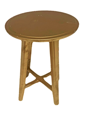 Gold Side Table Props, Prop Hire