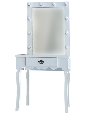 Luvodi Light Up Make Up Mirror Desk Makeup Station Props, Prop Hire