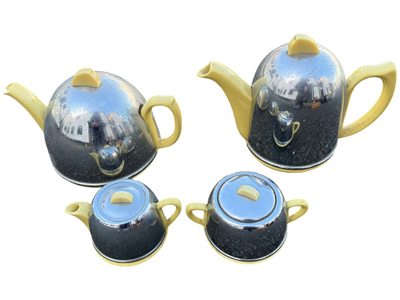 Space Age Retro Tea Set Pieces (priced per one item) Props, Prop Hire