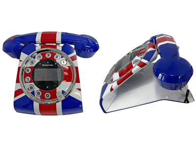 Union Jack Telephone Props, Prop Hire