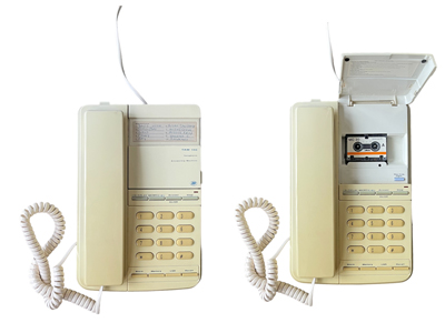 Retro Telephone Ansaphone Props, Prop Hire