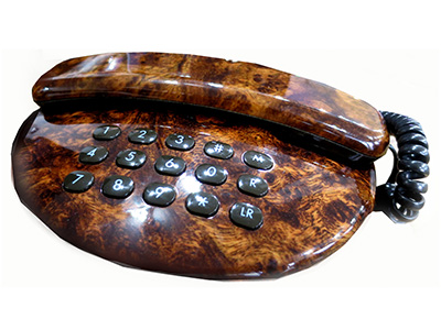 Tortoise Shell Telephone Props, Prop Hire