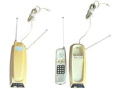 Rae PCT Japanese Cordless 1980s Telephone Props, Prop Hire