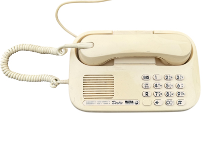 Declic French Retro Matra Telephone Props, Prop Hire
