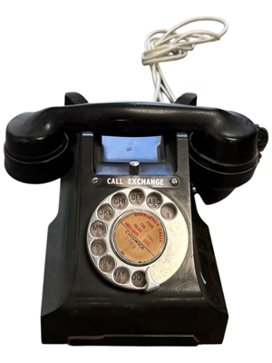 Call Exchange Black Chiswick Telephone Props, Prop Hire