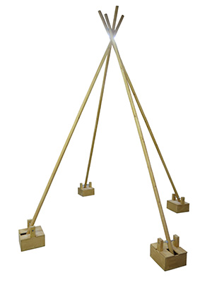 Tee Pee Frames Props, Prop Hire