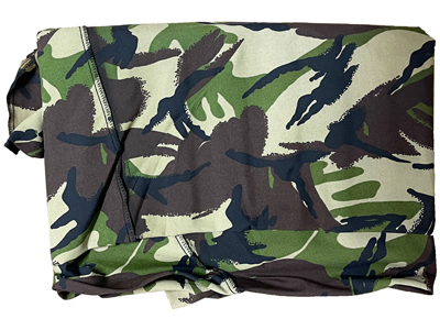 Camouflage Table Cloths Props, Prop Hire