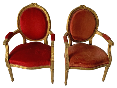 Red Throne Chair Props, Prop Hire