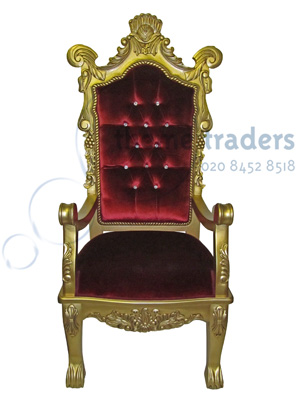 Throne Wedding Props, Prop Hire