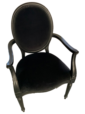 Black Throne Chairs Props, Prop Hire