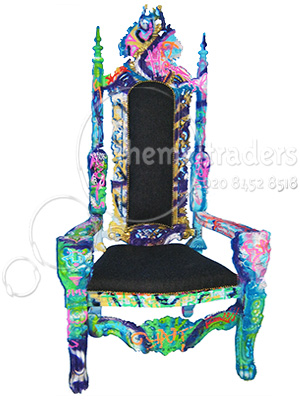 Graffiti Throne Props, Prop Hire