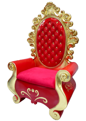 Santa Throne Props, Prop Hire