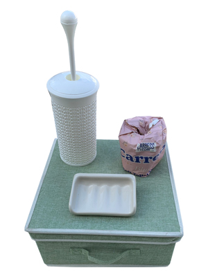 Toilet Accessories Props, Prop Hire