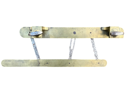 Rare Brass Antique Parallel Clamp Props, Prop Hire