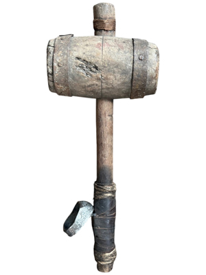 Ancient World Wooden Mallet Props, Prop Hire