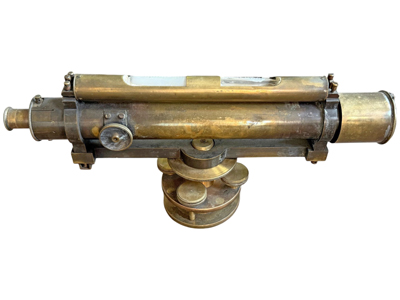 Brass Antique Sighting Level Props, Prop Hire