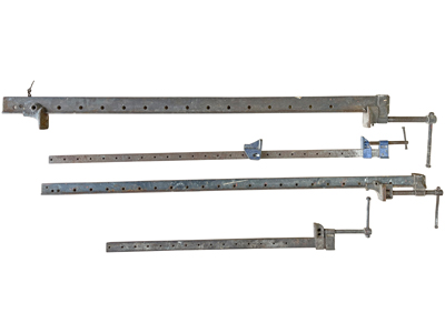 Industrial Workshop Heavy Duty Metal Beam Clamps Props, Prop Hire