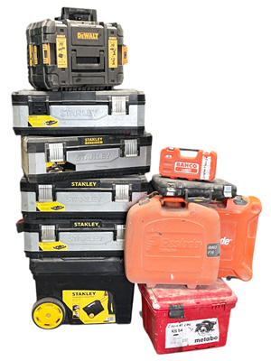 Professional Large Tool Boxes Props, Prop Hire