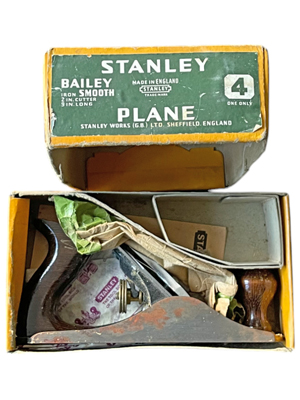 Retro Stanley Plane in Original Box Props, Prop Hire