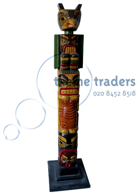 Totem Pole Table Centre Props, Prop Hire