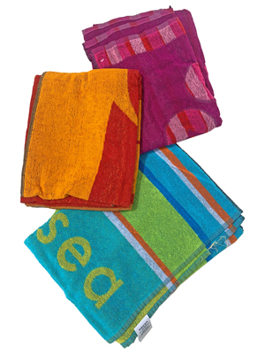 Beach Towels Props, Prop Hire