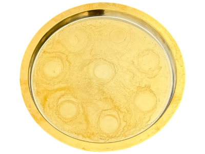 Gold Serving Pub Trays Props, Prop Hire
