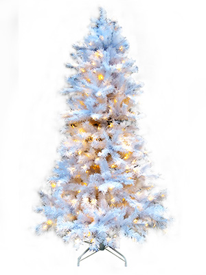 Classic White Fir Tree Props, Prop Hire