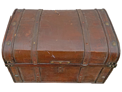 Treasure Chest Distressed Top Props, Prop Hire