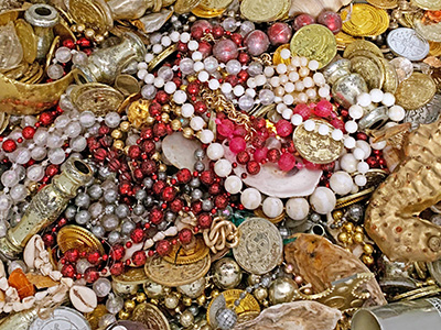 Treasure Coins Props, Prop Hire