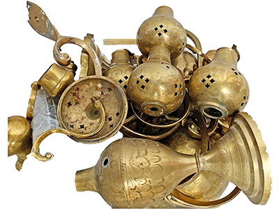 Treasure Brassware Props, Prop Hire