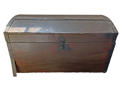 Brown Treasure Chest Props, Prop Hire