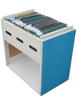 Filing Cabinet Office Light Props, Prop Hire